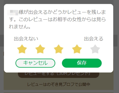 PCMAXののぞき見マル秘データのコメントは見られない