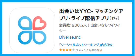 YYCのアプリの評判